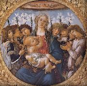 Sandro Botticelli Our Lady of the eight sub angel France oil painting artist